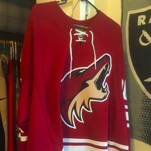 phoenix coyotes jersey signed